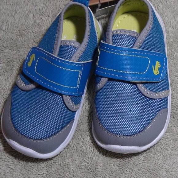 See Kai Run Basics Boys Shoes Blue Cruiser H2O Water Friendly SiZe 5 - Picture 2 of 14